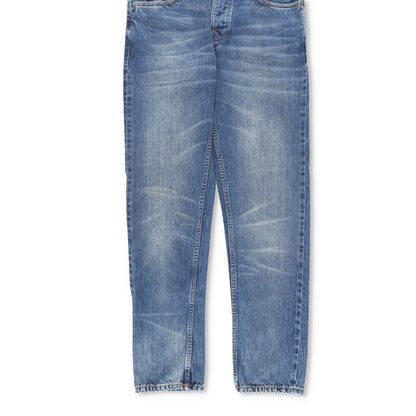 NUDIE JEANS Mens Jeans Steady Eddie Ii Stormy Selvedge Straight Blue 32 RRP 200 — View 3