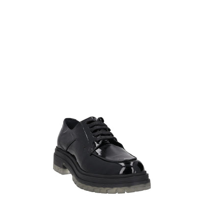 HAVVA MUSTAFA Womens Shoes Flat Round Toe Black Leather Lace Up UK 5 RRP 300 — View 2