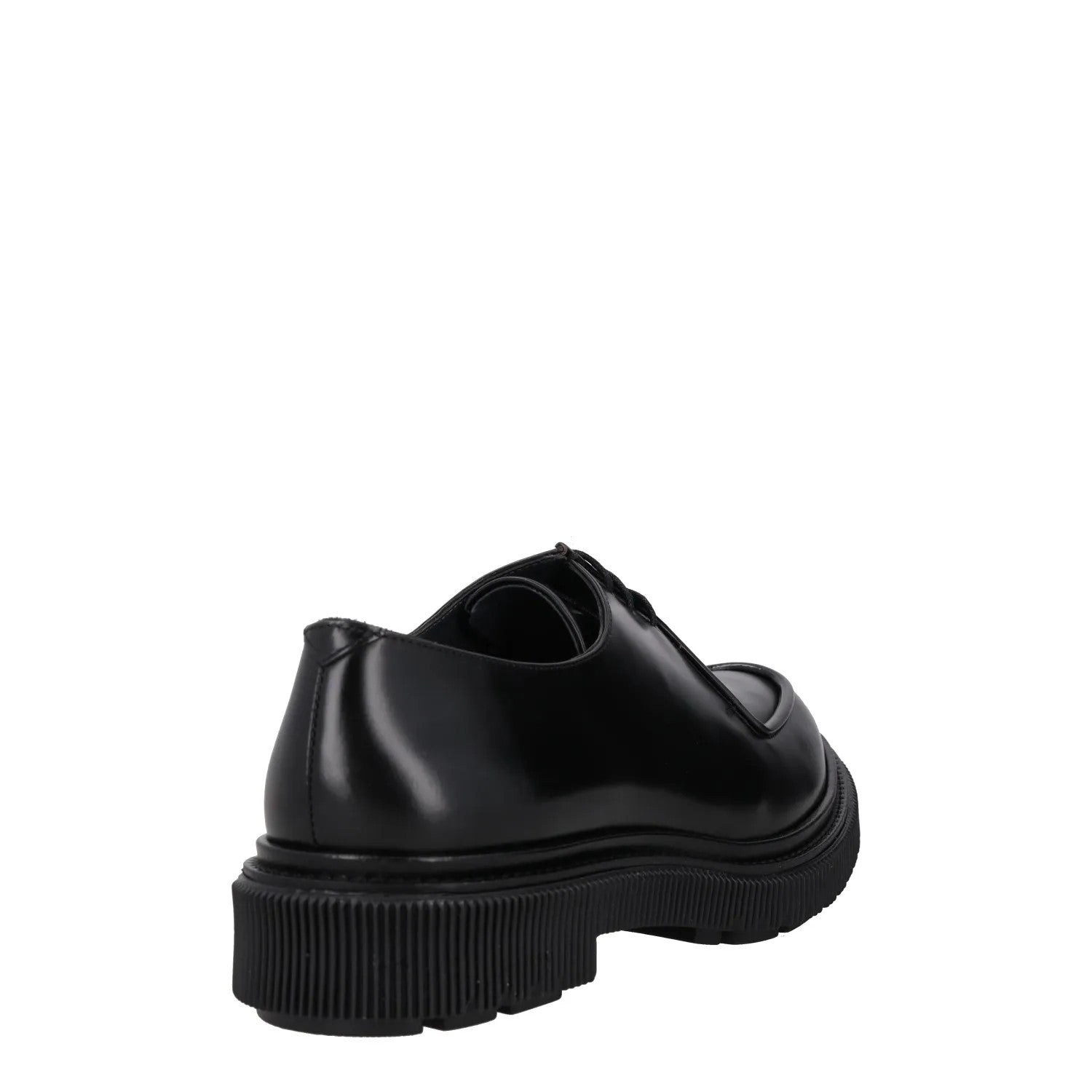 ADIEV Mens Loafers Black Patent Leather Lace Up Chunky Sole Casual UK 9 RRP 400 — View 6