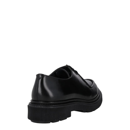 ADIEV Mens Loafers Black Patent Leather Lace Up Chunky Sole Casual UK 9 RRP 400 — View 6