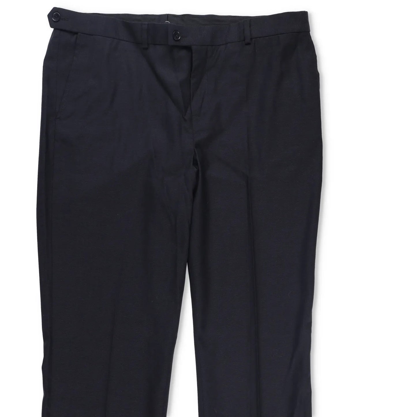 BETTTER Womens Double Waistband Trousers Slim Leg Black Grey Size L RRP 800 — View 5