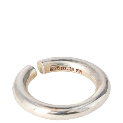 ALL BLUES Womens Ring Gold Sterling Silver Ring Gold Finish Size 58 RRP 150 — View 3
