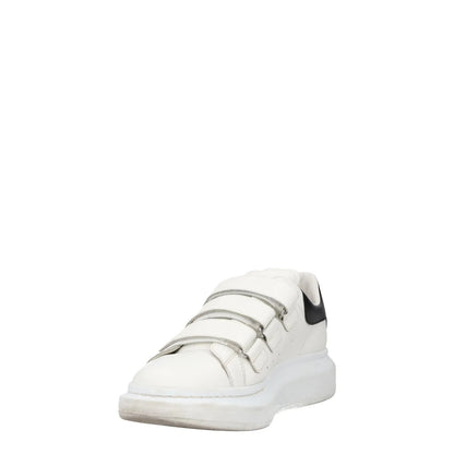 ALEXANDER MCQUEEN Mens White Black Leather Strappy Chunky UK 6 RRP 470 — View 3