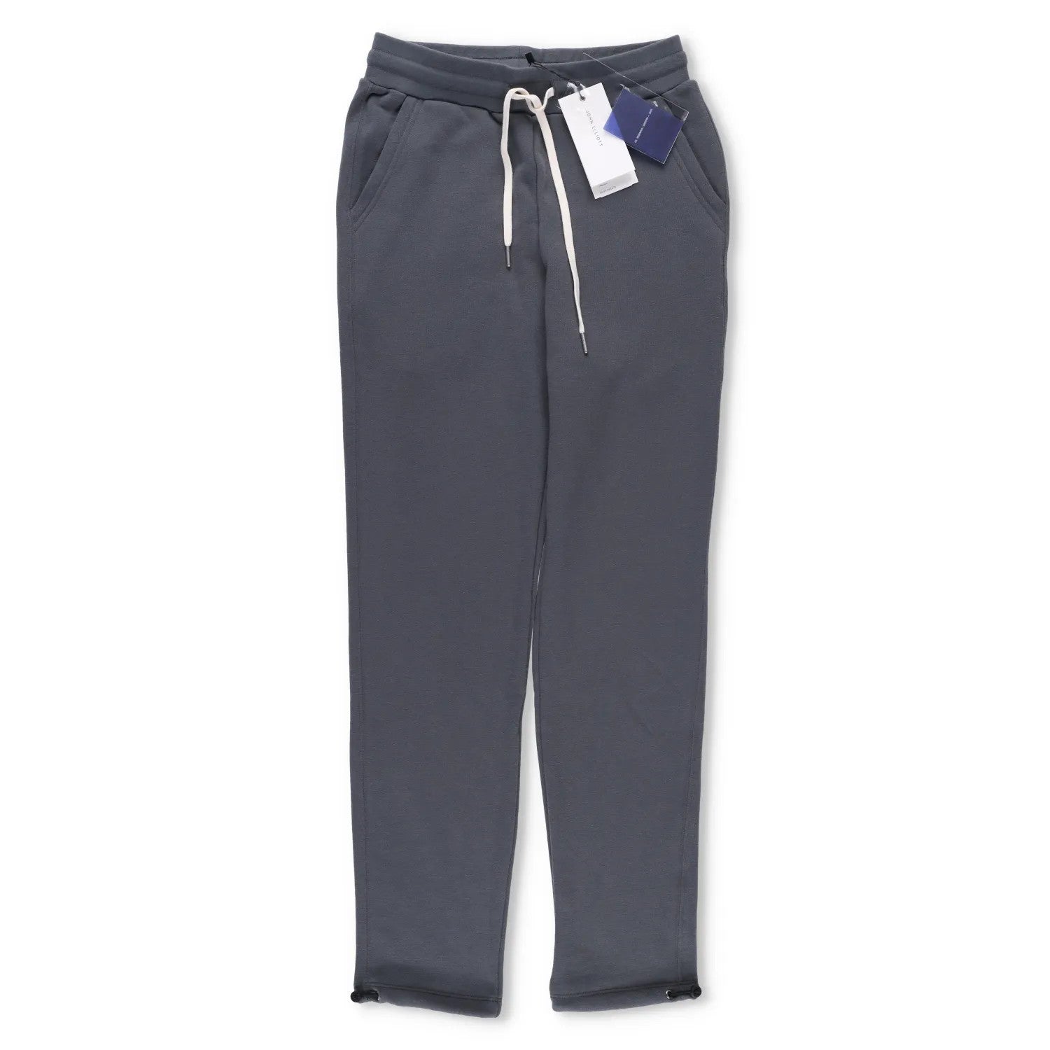 JOHN ELLIOT Mens Joggers Grey Regular Fit Drawstring Cotton Size M RRP 170 — View 5