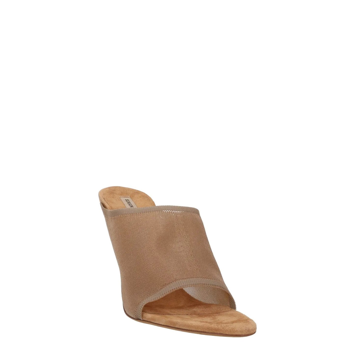 YEEZY SEASON 6 Slip On Stiletto Mules Brown Synthetic Open Toe UK 6 RRP 560 — View 2