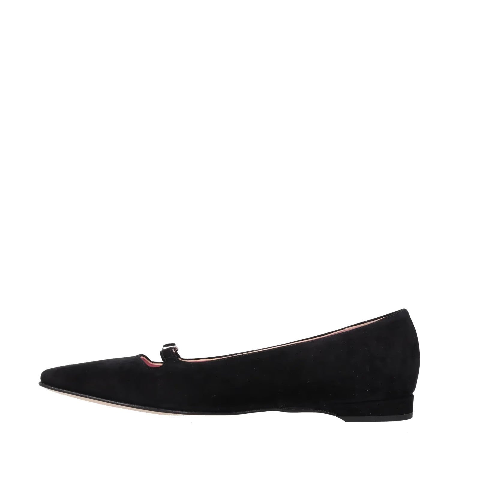 CAREL PARIS Womens Emilie 24 Ballet Flats Black Suede Leather Bow UK 5.5 RRP350 — View 4