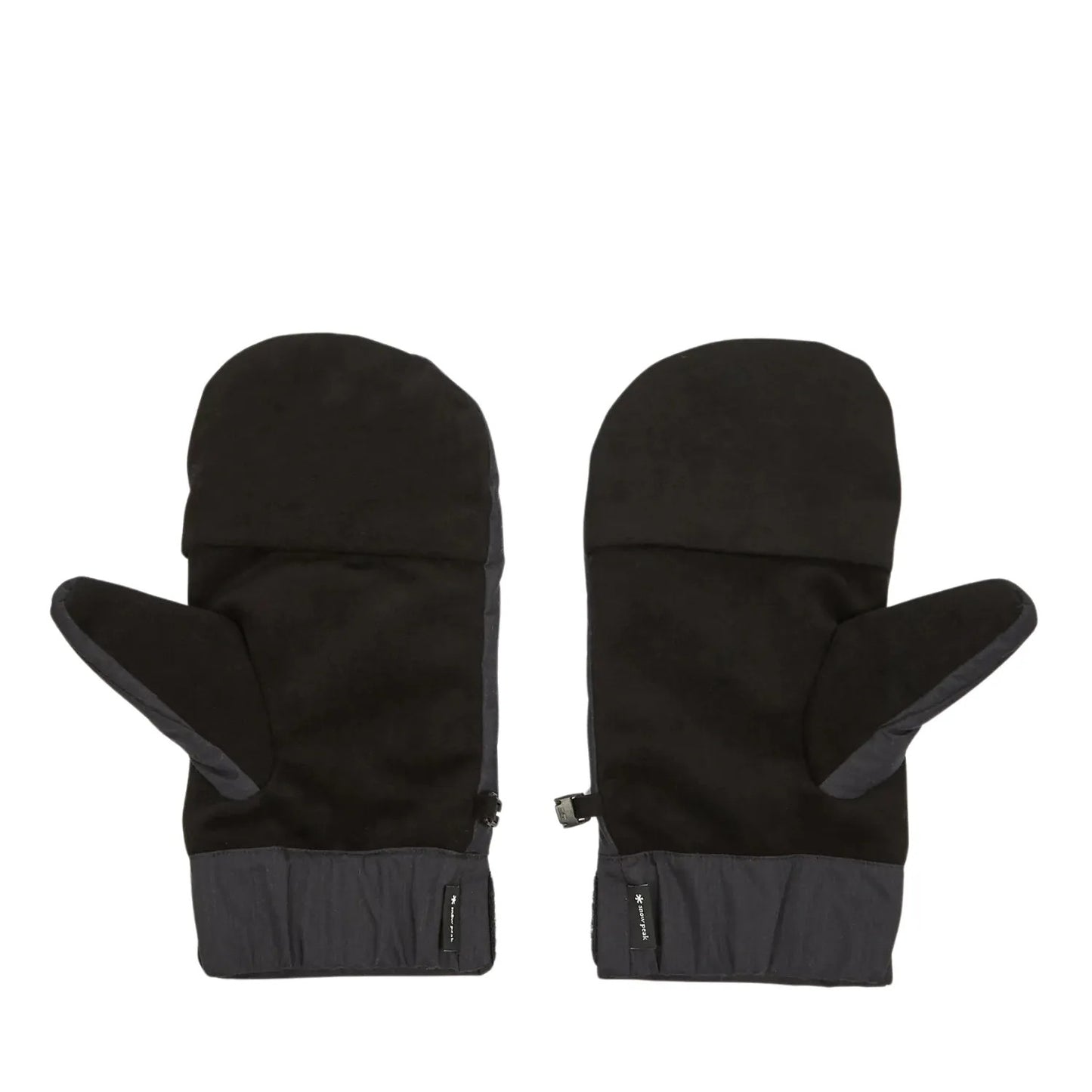 SNOW PEAK Mens 2L Down Gloves Black Mitten Black Insulated Size S RRP 150 — View 2