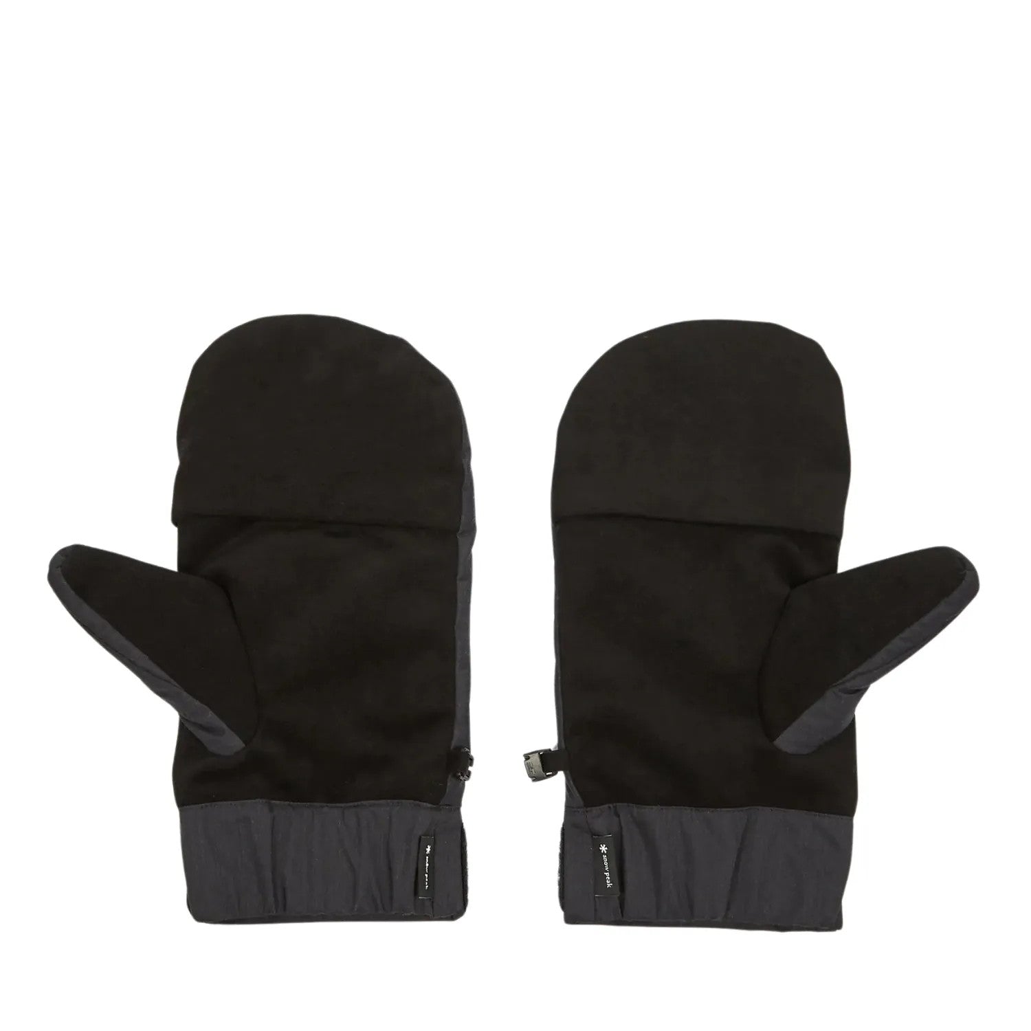 SNOW PEAK Mens 2L Down Gloves Black Mitten Black Insulated Size S RRP 150 — View 2