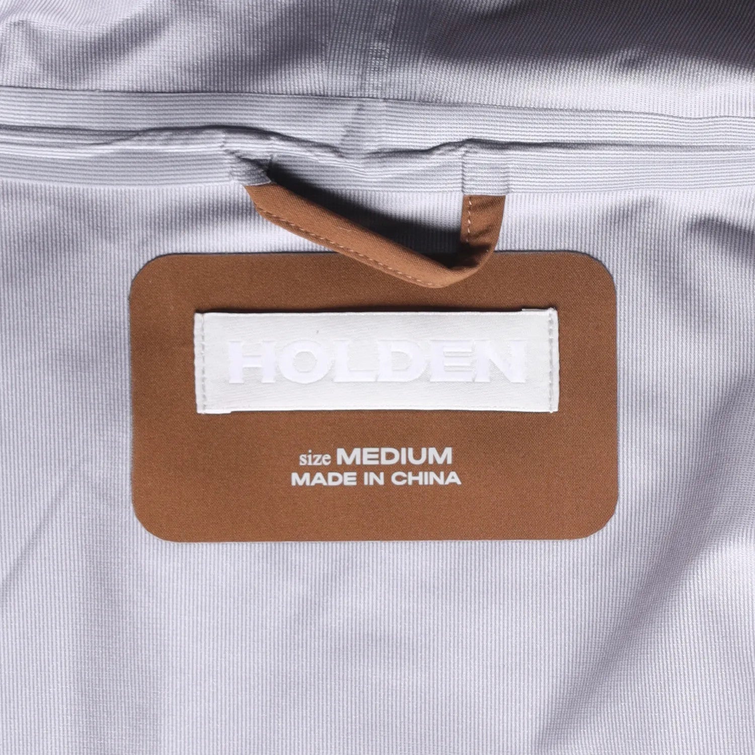 HOLDEN Mens Nia Parka Brown Softshell Zip Stand Up Collar Size M RRP 800 — View 8