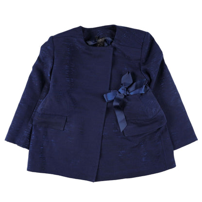 Papa Oppong Womens Shika Petiole Kente Blazer Jacket Blue Size M RRP 2065