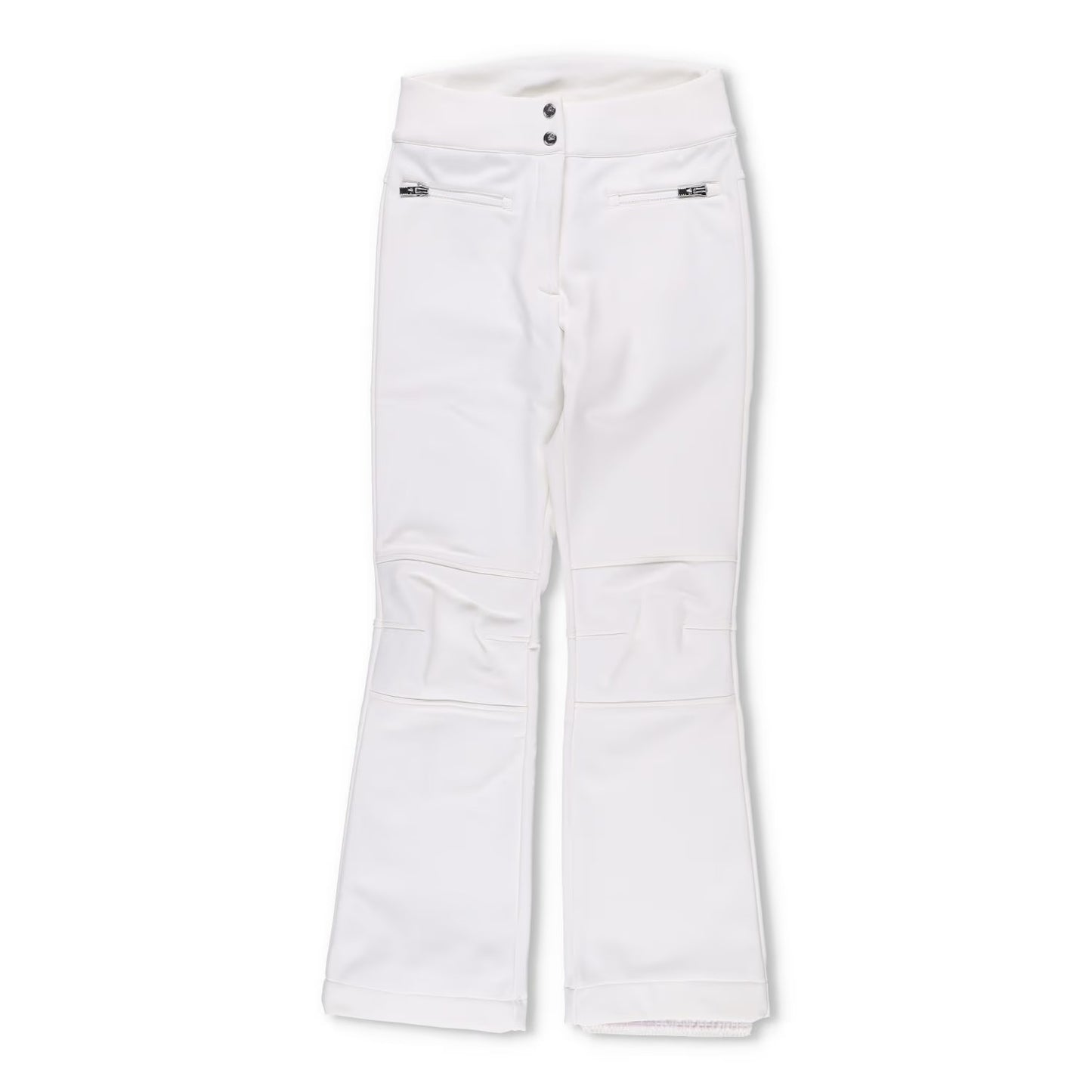 FUSALP Womens Diana Ski Salopettes Slim Fit Stiched Knees White Size 38 RRP 380