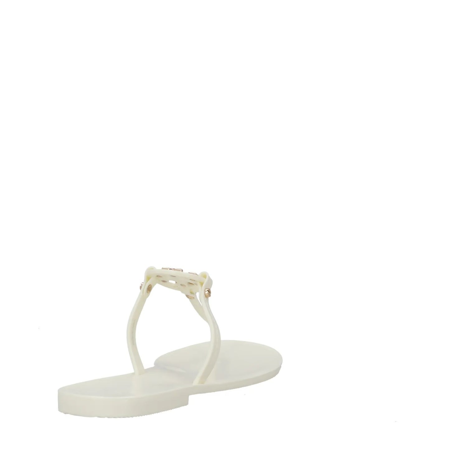 TORY BURCH Womens Mini Miller White Thong Sandal Studded Slip On US 7 RRP 95 — View 6
