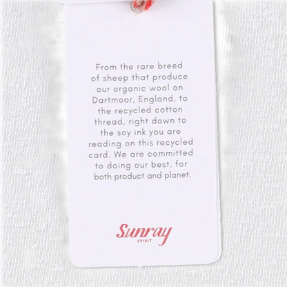 SUNRAY Womens T-Shirt White Crew Neck Short Sleeve Cotton Size 1 RRP 65 — View 7