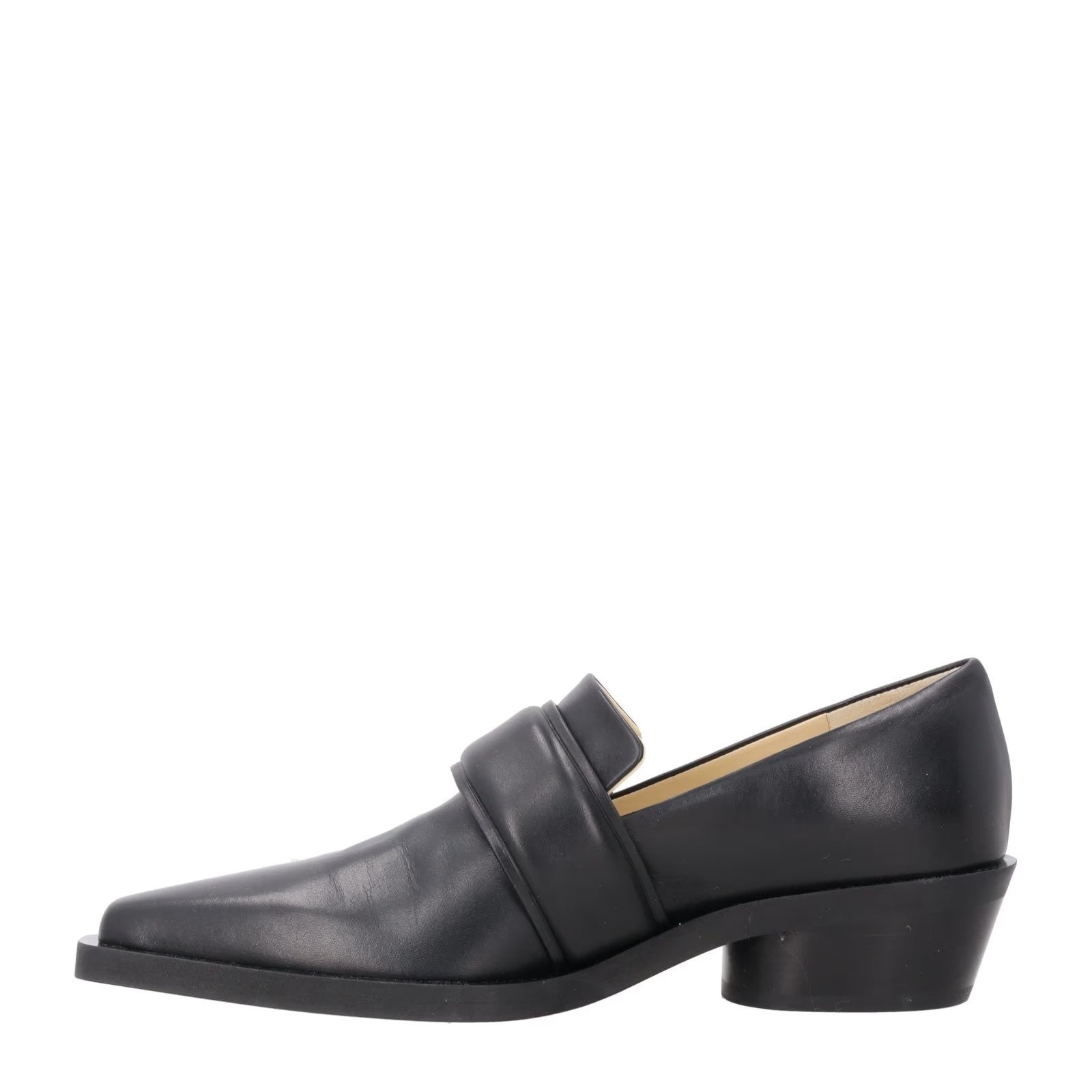 PROENZA SCHOULER Womens Bronco Loafers Black Leather Slip On EU 36 RRP 652.4 — View 4